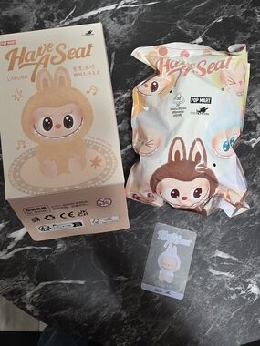 Pop Mart Labubu "Have A Seat" Blind Box Figure -Zizi